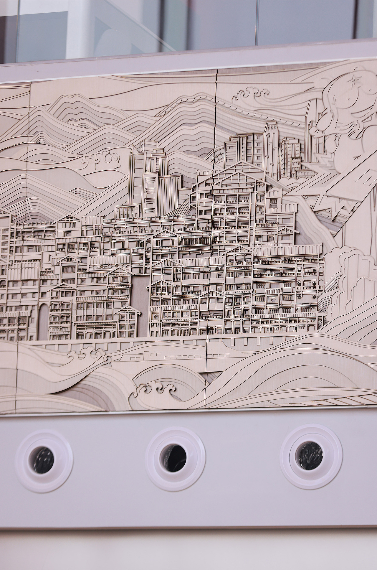 新作 | 叠雕艺术 《山·城》