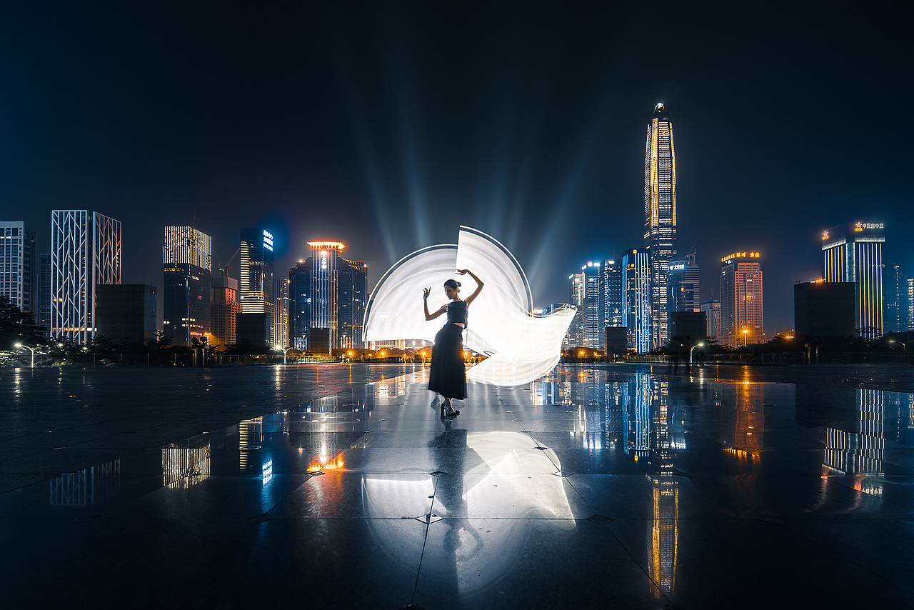 光绘人像（图ZODA4NDY5MjA=） - 人像摄影 - 站酷设计师Alan_lu原创素材 - 站酷ZCOOL