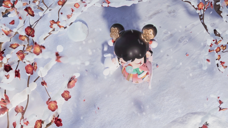 Nanci&Joy初雪_若来X京东创意短片（图ZMjgwNTgyNjQ4） - 动画/影视 - 站酷设计师ShawnPang原创素材 - 站酷ZCOOL