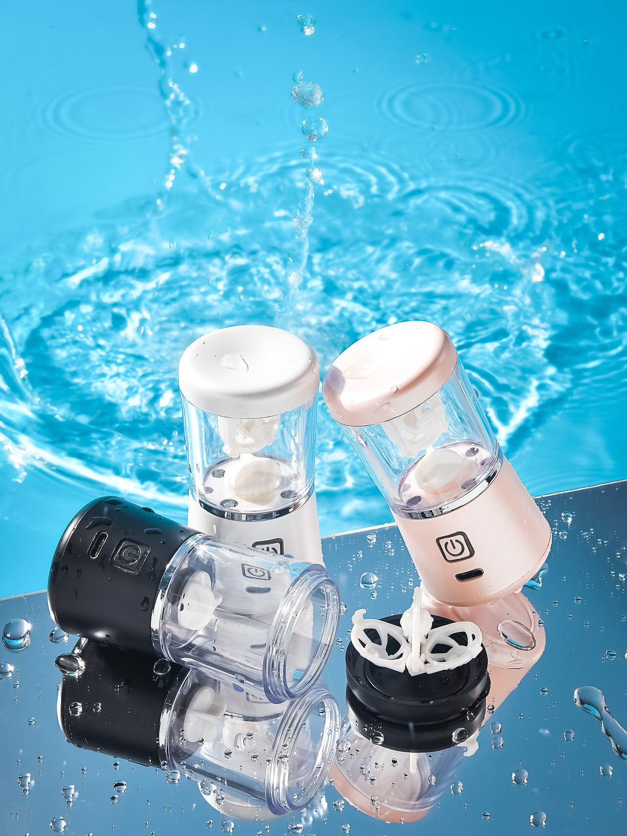 电动隐形眼镜清洗器（图ZMjQyOTQ2NDcy） - 产品摄影 - 站酷设计师鸦牛哥原创素材 - 站酷ZCOOL