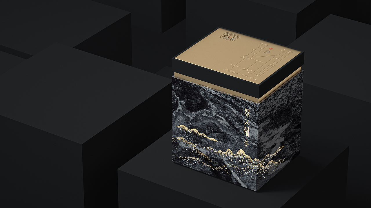 翠天福茶叶（图ZMjUyMzA2NDEy） - 包装 - 站酷设计师兜里有糖几何包装原创素材 - 站酷ZCOOL