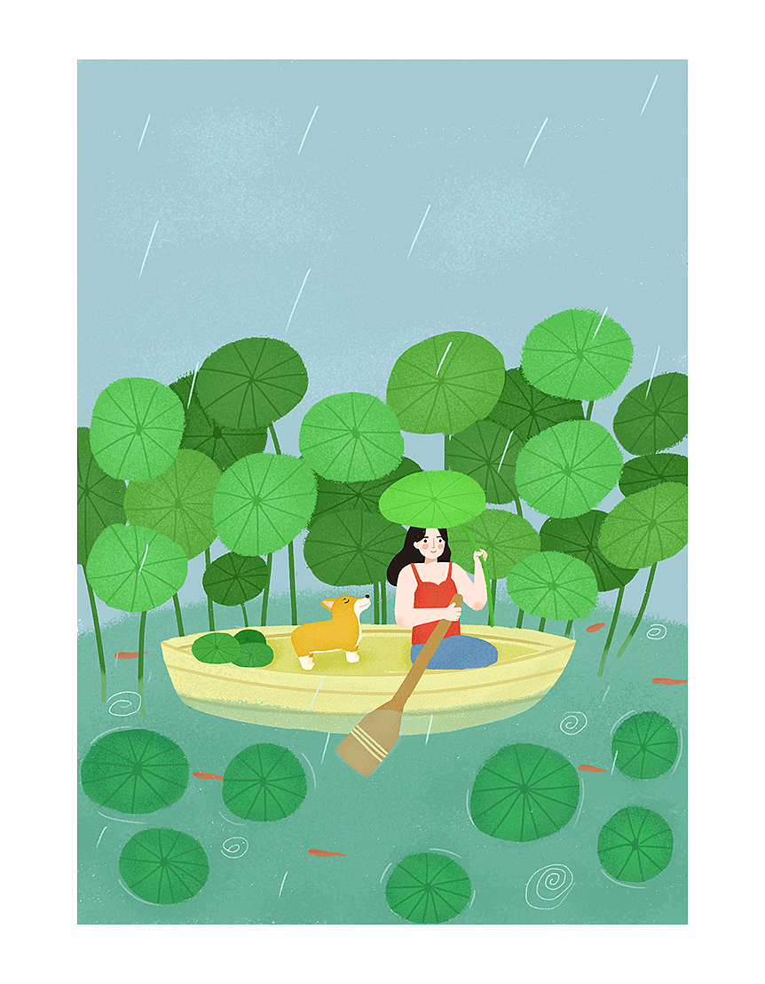 系列插画小可爱