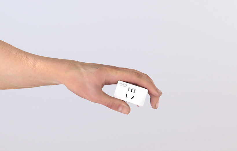 3c数码飞利浦插座转换器三维影视动画广告