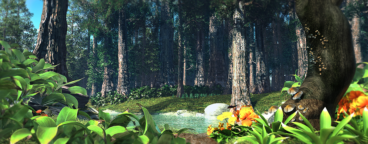 卡的让人蛋疼的森林（图ZMTY0NzE2NTY=） - 场景 - 站酷设计师sheep_happy原创素材 - 站酷ZCOOL