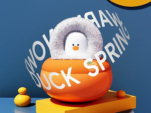 Hi I&#39;m LUCKDUCK-形象衍生产品设计