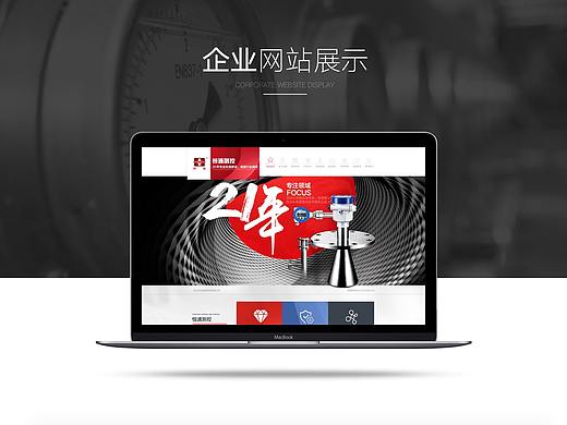 一个企业官网页面