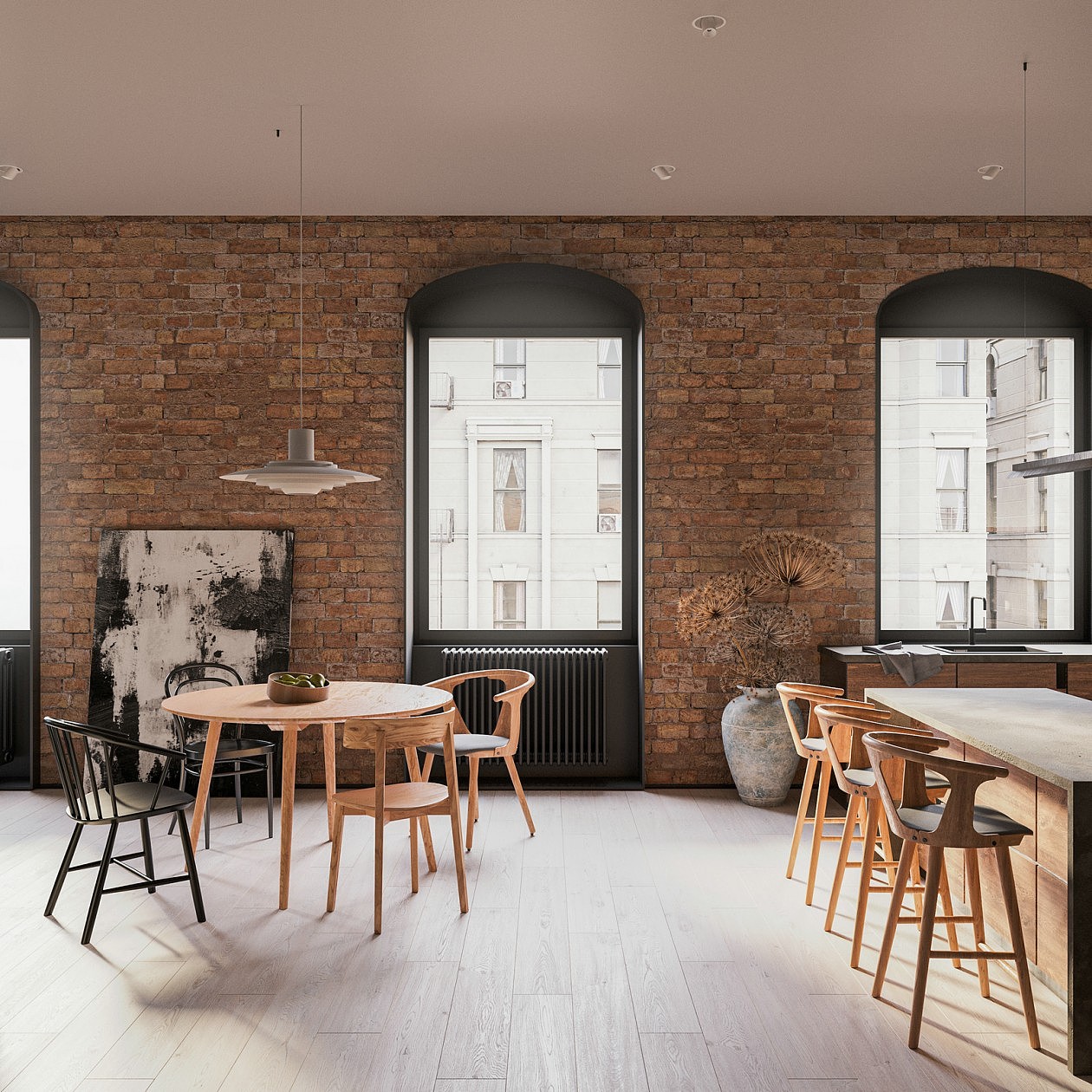 当红砖遇上了工业风，美极了!（图ZMjM3NDM3NTAw） - 家装设计 - 站酷设计师洪丹丹123and原创素材 - 站酷ZCOOL