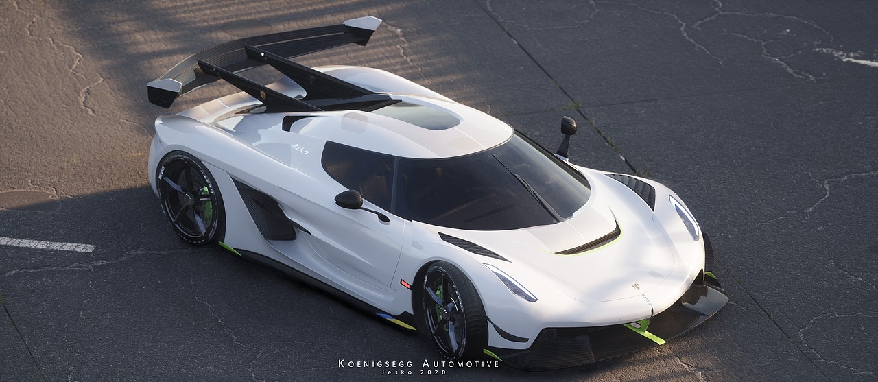 Koenigsegg Jesko 2020 虚幻引擎渲染 | Lumen