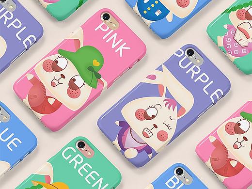 伪3D卡通兔系列（个人主页-ZNDEwMDYzOTI=） - 品牌 - 站酷设计师Damon_呆呆萌原创素材 - 站酷ZCOOL