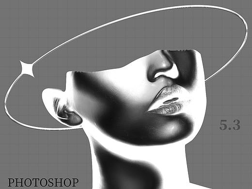 金属质感PS练习