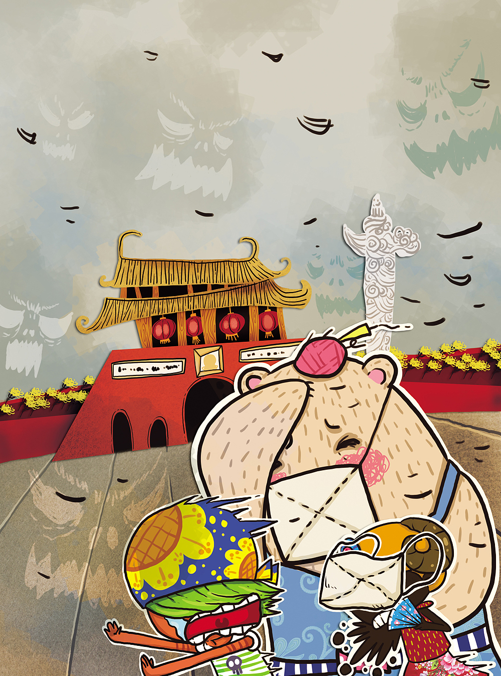 手工类插画 合集一（图ZMjA4OTk4NTI=） - 儿童插画 - 站酷设计师whw131原创素材 - 站酷ZCOOL