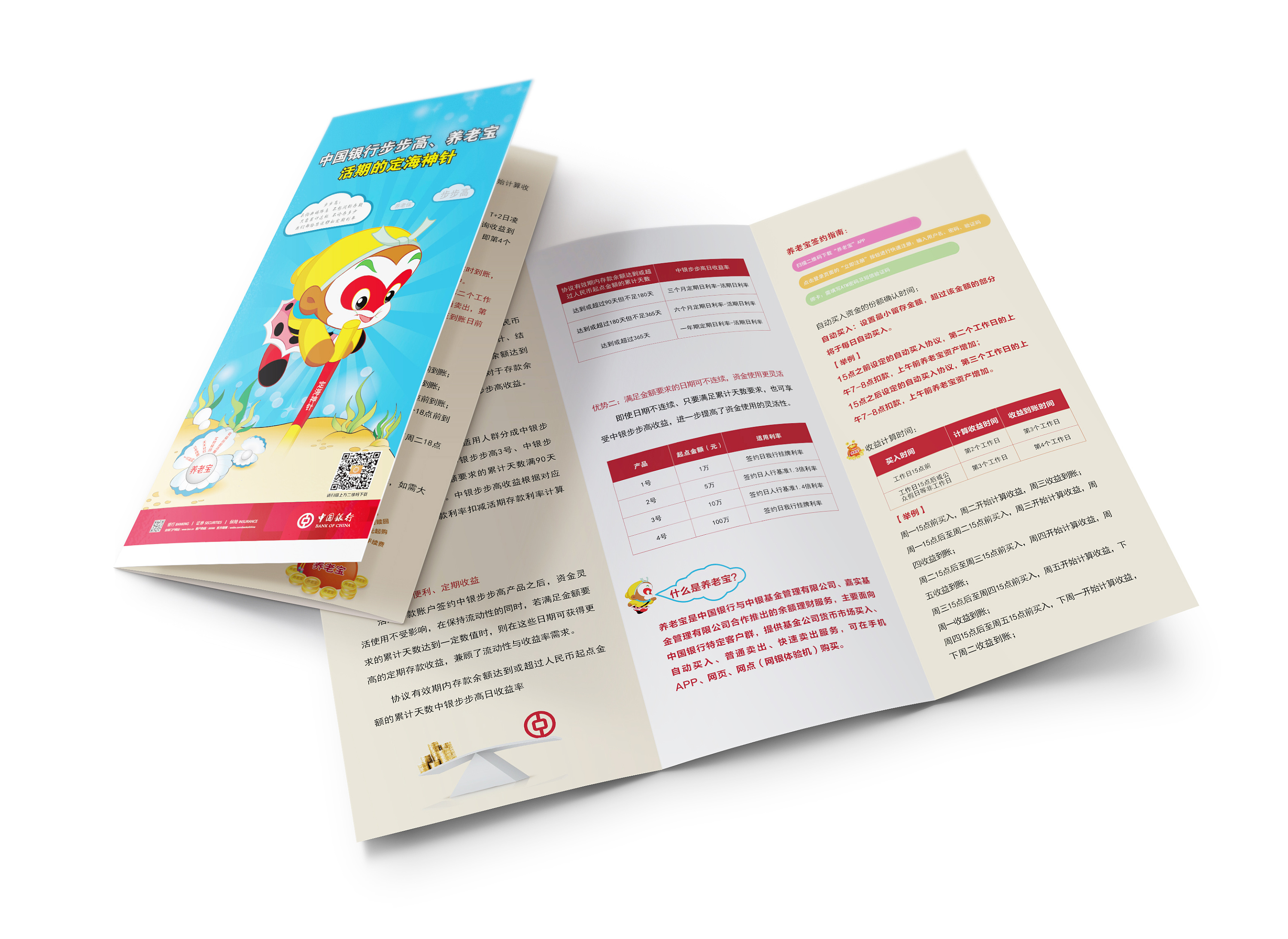中国银行折页|平面|宣传品|xlf605942891 - 原创作品 - 站酷 (zcool)