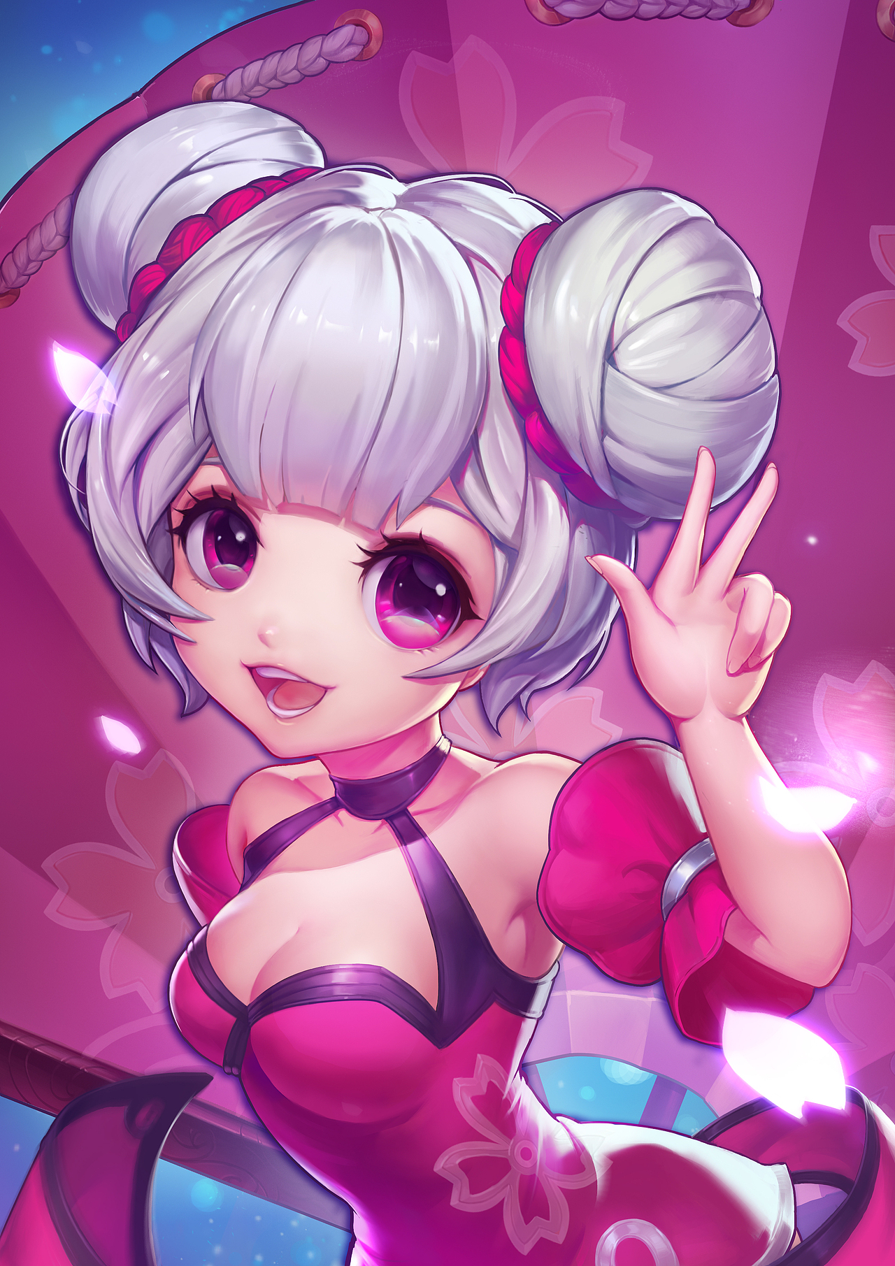 同人图：小乔（图ZMTYyMDA3ODk2） - 游戏原画 - 站酷设计师晴娘娘原创素材 - 站酷ZCOOL