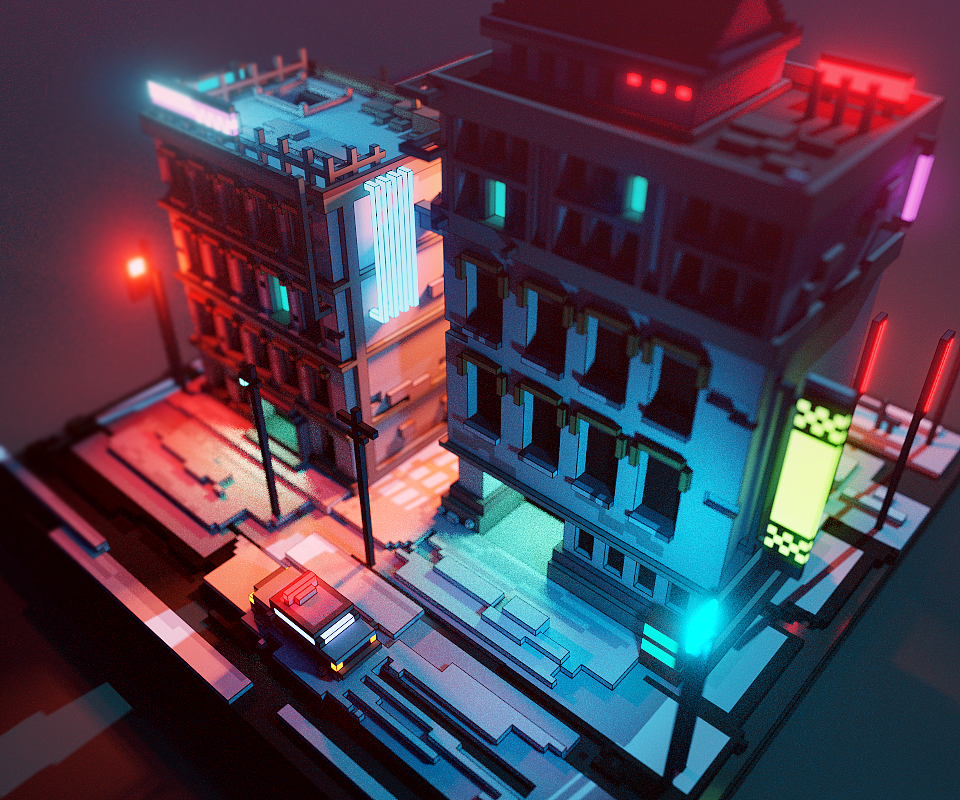 几组小场景（图ZMTA3OTU1MzUy） - 场景 - 站酷设计师Hfei原创素材 - 站酷ZCOOL