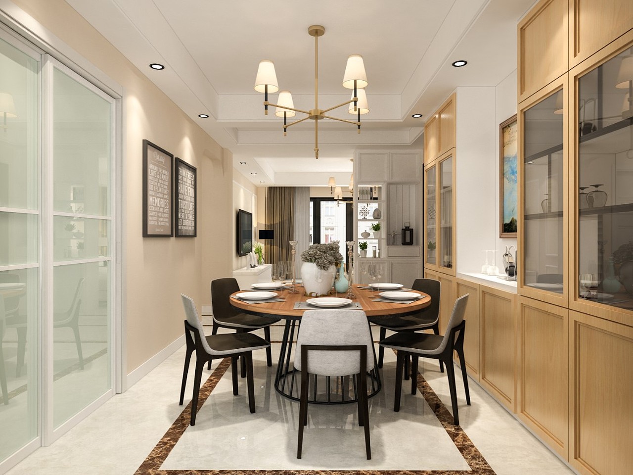 现代北欧客餐厅