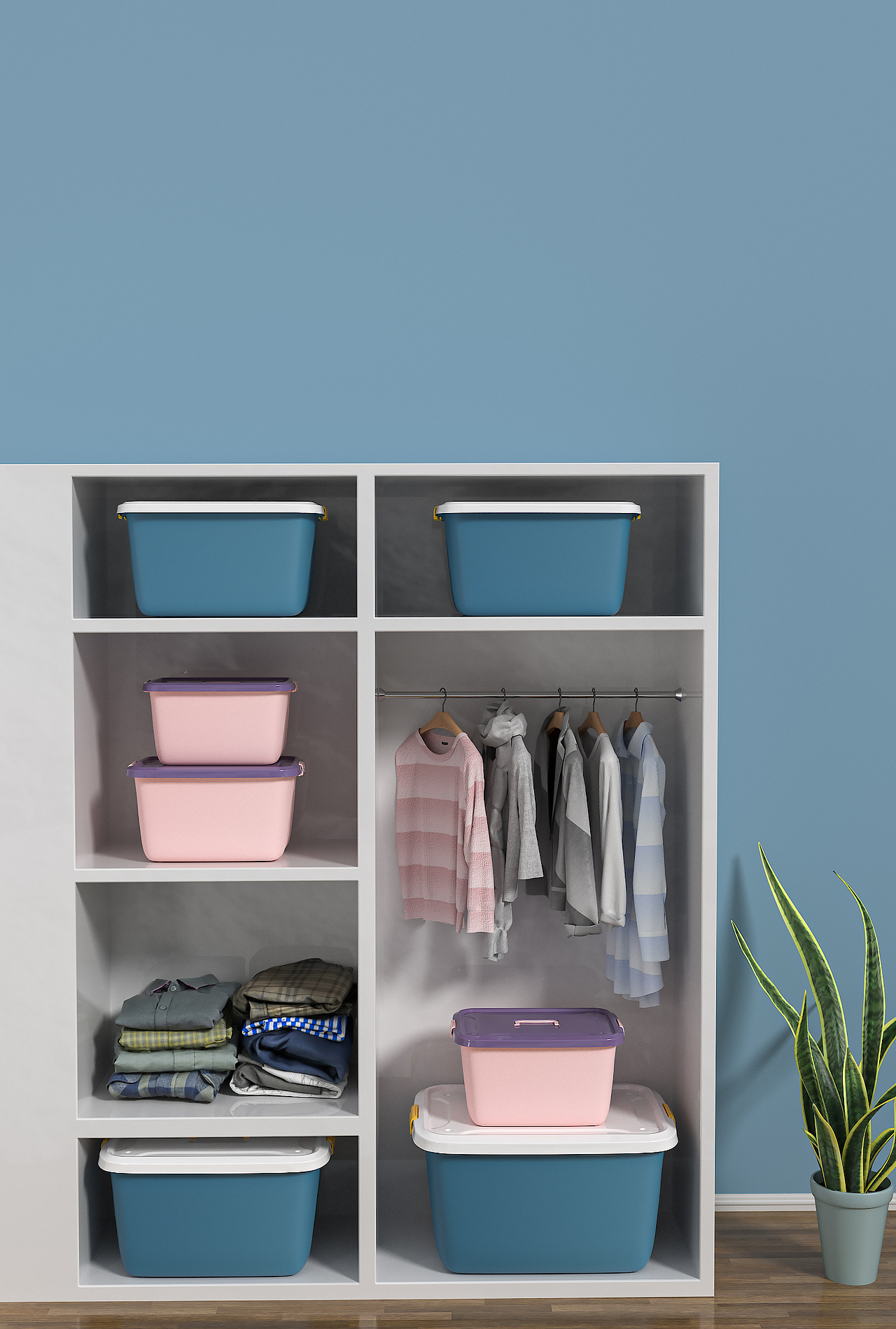 案例分享 | 收纳箱渲染