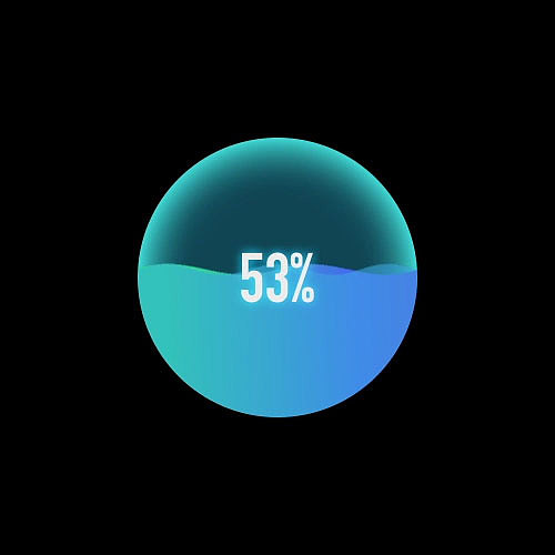 波浪加载loading（图ZMjE4OTA3MDcy） - 动效设计 - 站酷设计师陈大楽原创素材 - 站酷ZCOOL