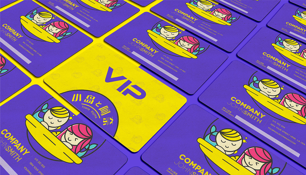 婴儿游泳馆品牌形象设计