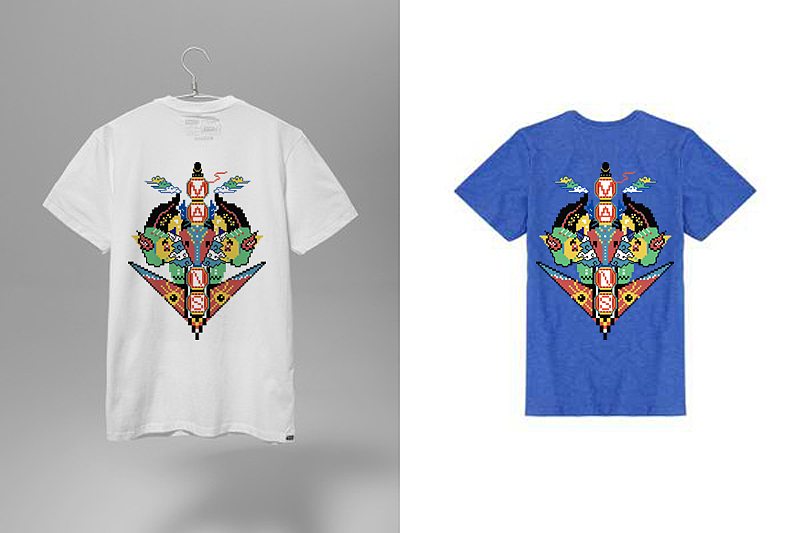 Vans Hero's Sword #Vans艺术家# 艺术TEE图案征集活动（图ZNDc3ODA2NDA=） - 商业插画 - 站酷设计师Asch修原创素材 - 站酷ZCOOL