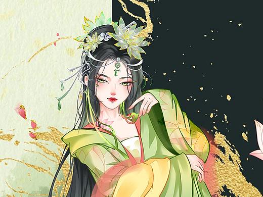 花神  六月  荷花