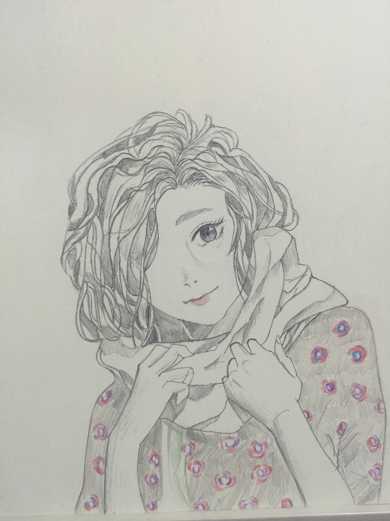 彩铅手绘之一张海报的来源