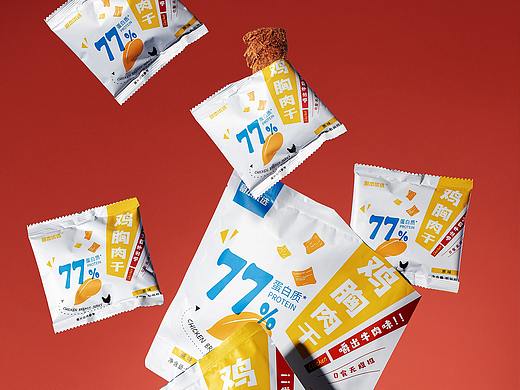 哥本优选 鸡胸肉干包装设计