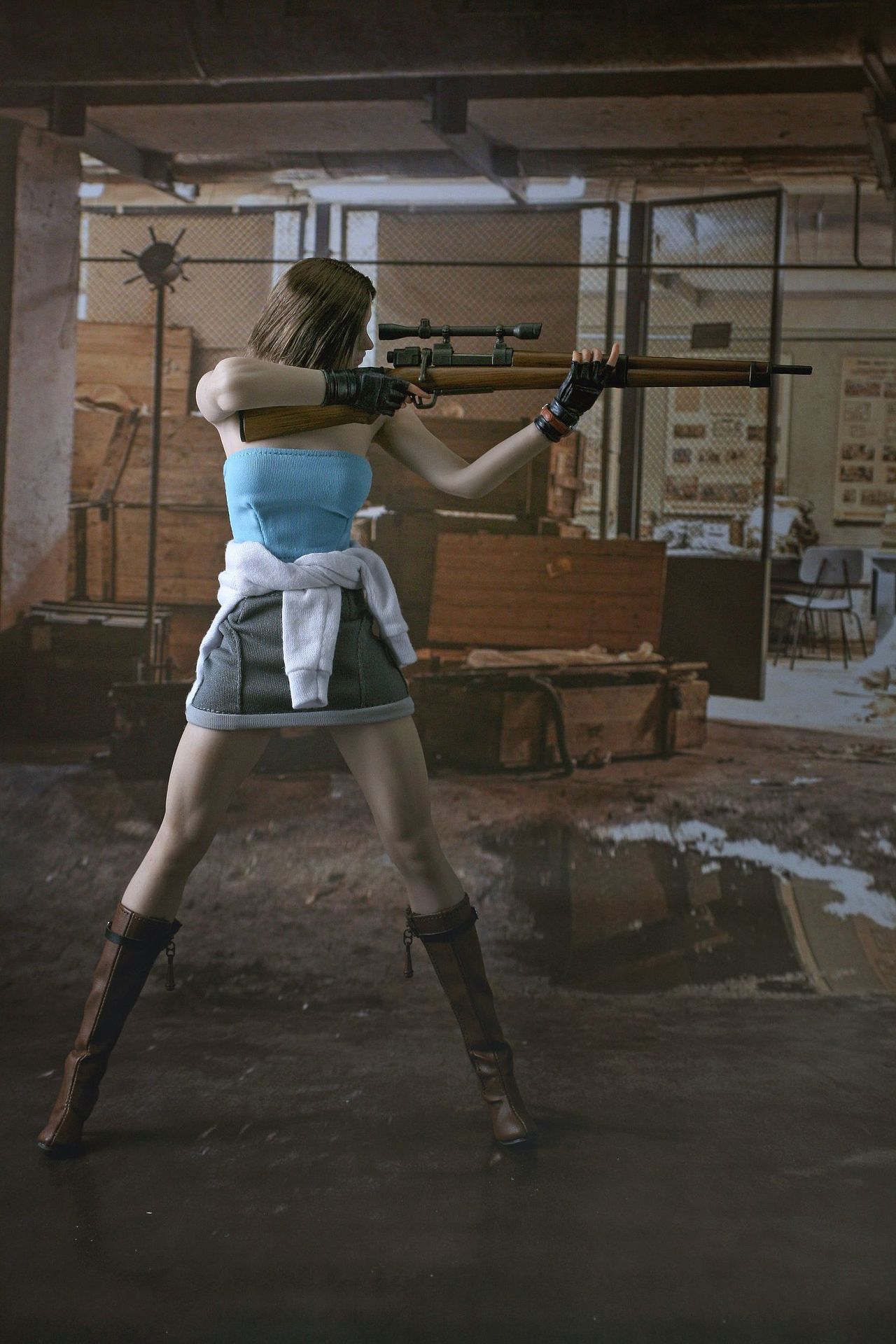 开盒hotheart16丧尸杀手女人偶套装fd005b