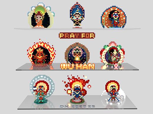 祈福武汉-诸神护佑