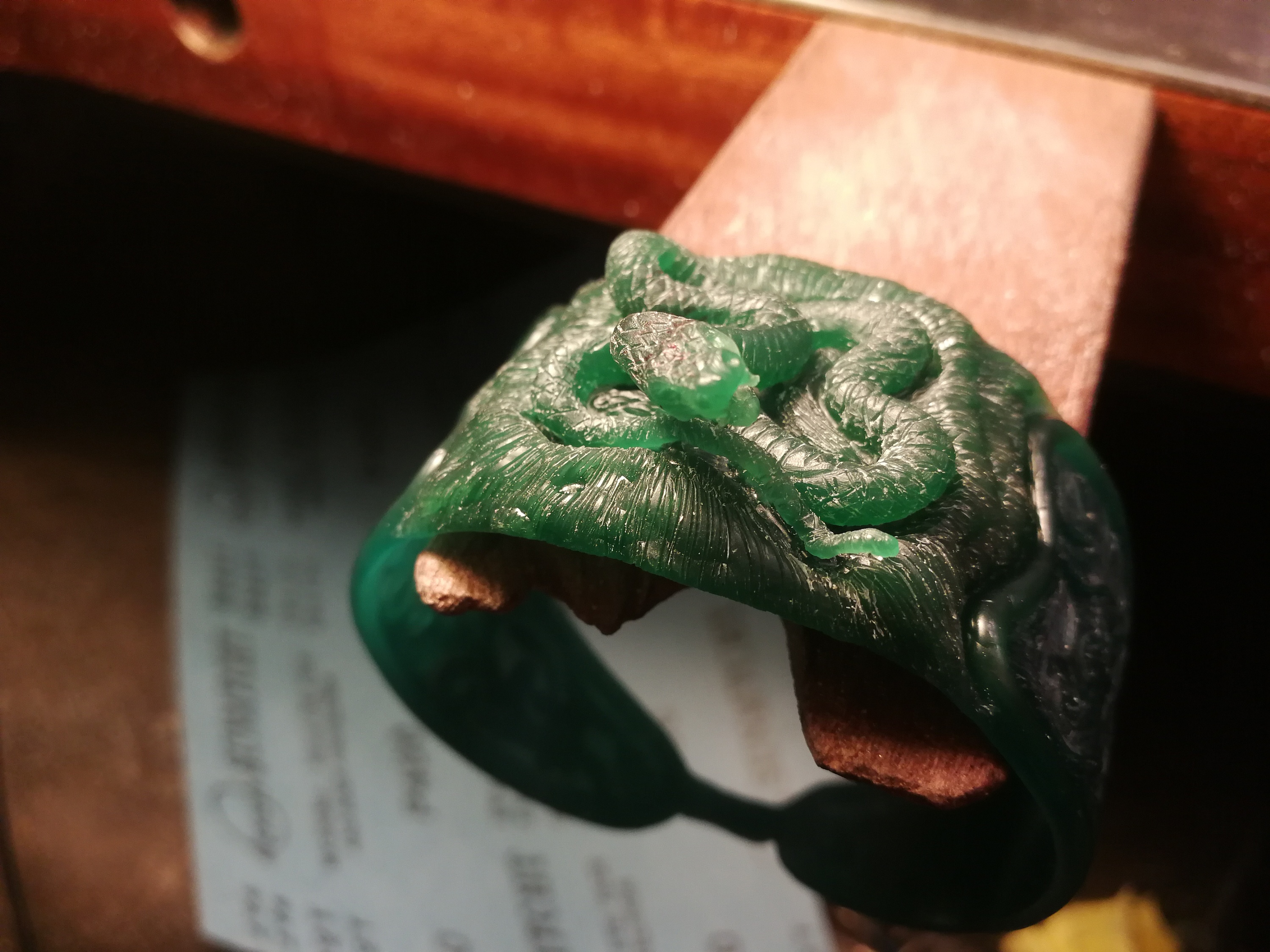 原创手镯手工雕蜡|手工艺|首饰|赤道工艺 - 原创作品 - 站酷 (zcool)