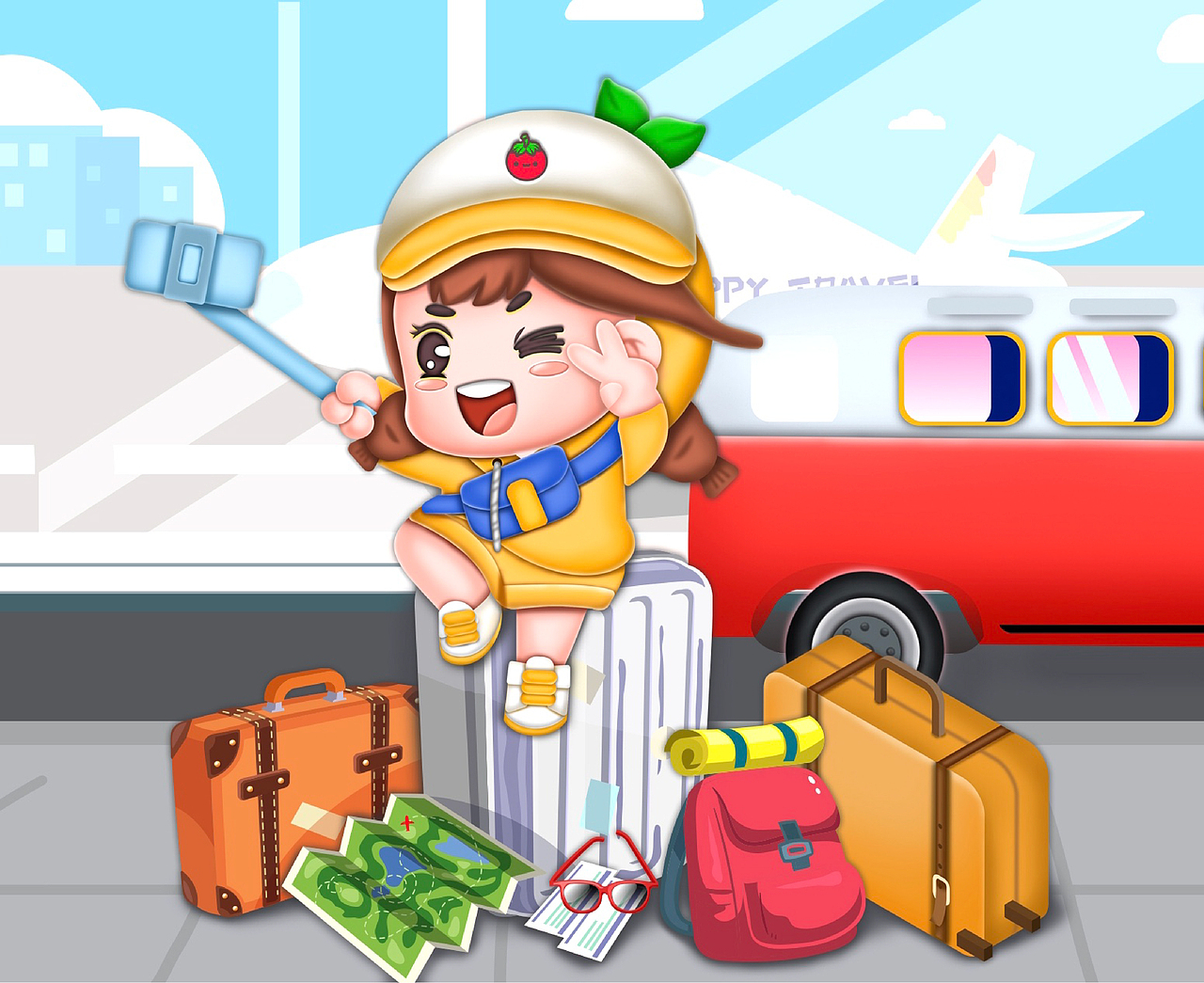 ip家族（图ZMjY4MjE1NTc2） - IP形象 - 站酷设计师花花鱼儿原创素材 - 站酷ZCOOL