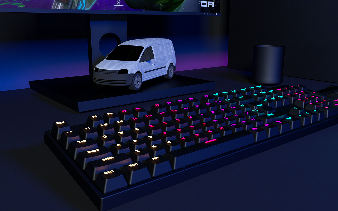 电竞房场景（图ZMjk5NjQ4NDQ0） - 其他平面 - 站酷设计师滔滔人生原创素材 - 站酷ZCOOL