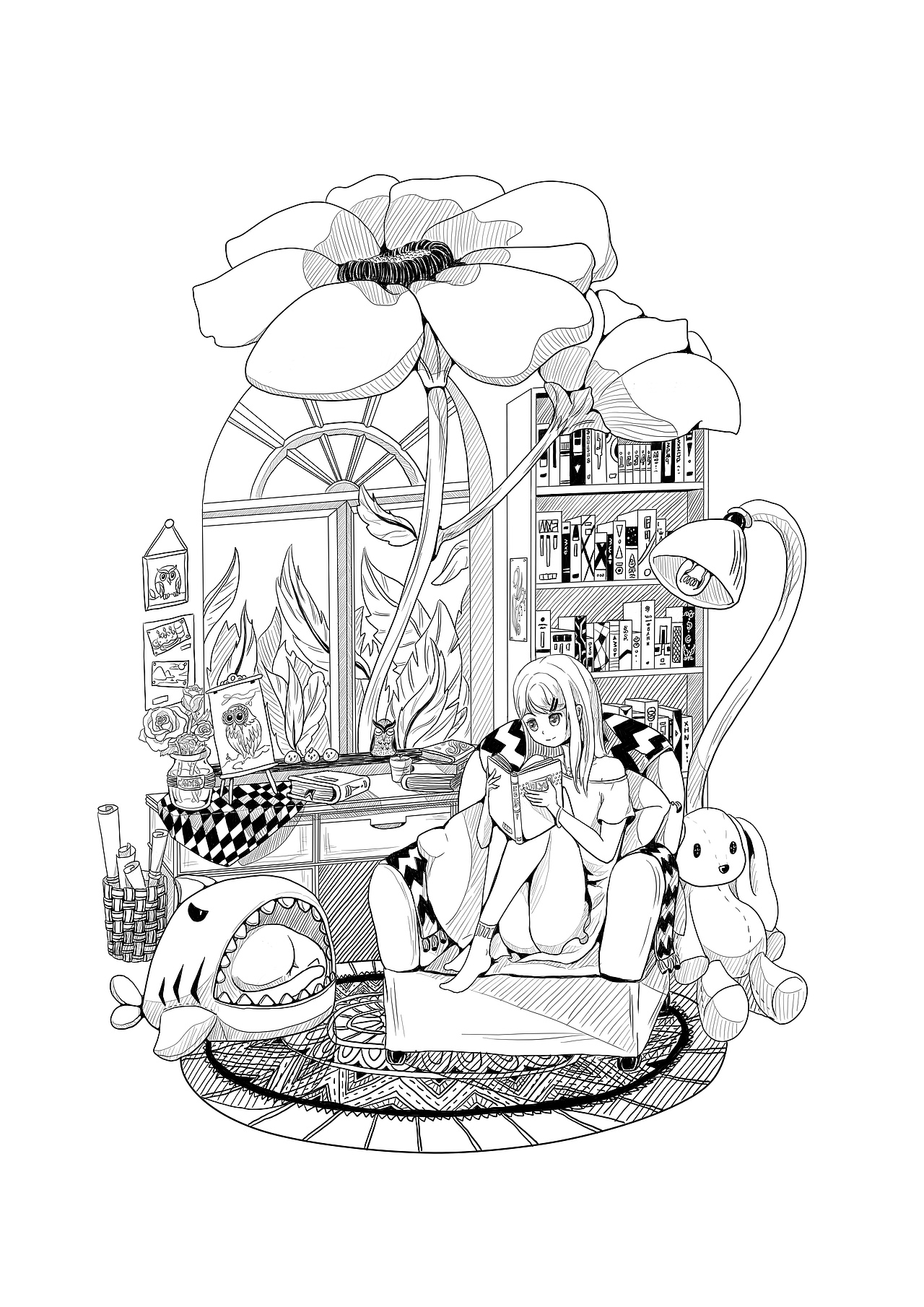 日常练习-梦中的书店