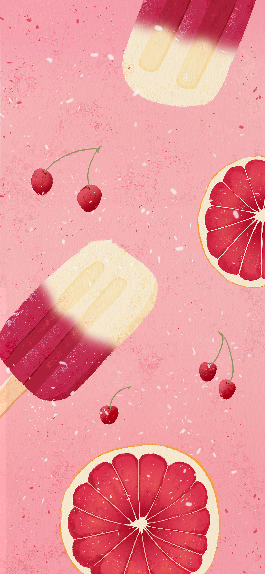 插画训练~果饮#冰棍（图ZMjY2MzE2ODUy） - 创作习作 - 站酷设计师佛米原创素材 - 站酷ZCOOL