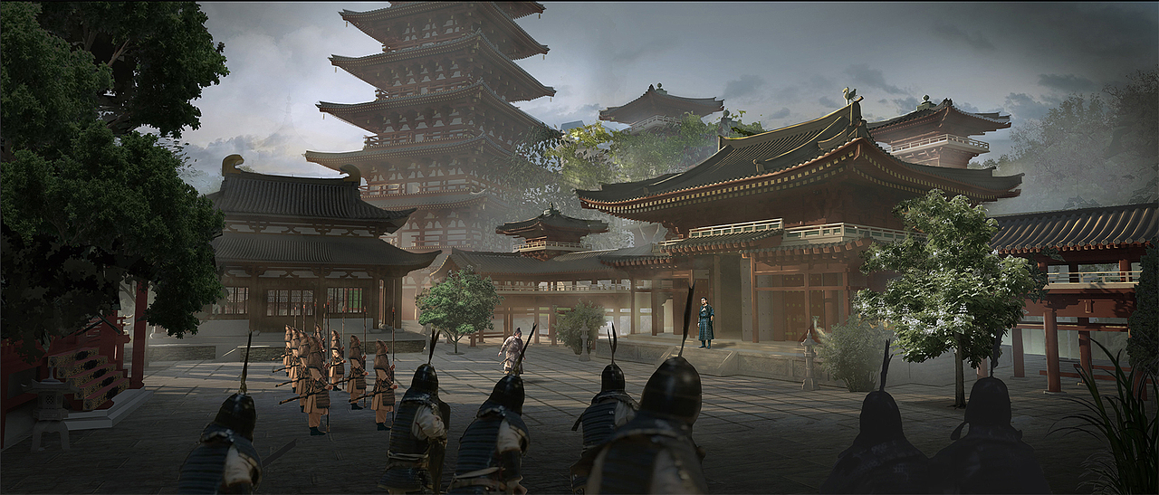 电影美术 场景概念设计 黑焰学员作品展示