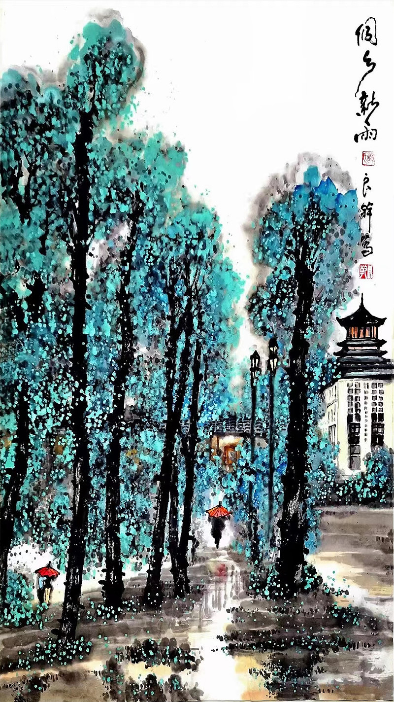 侗族画家谭良干国画作品欣赏（图ZMjkyMjMyODQw） - 绘画 - 站酷设计师易阁字画网张小克原创素材 - 站酷ZCOOL