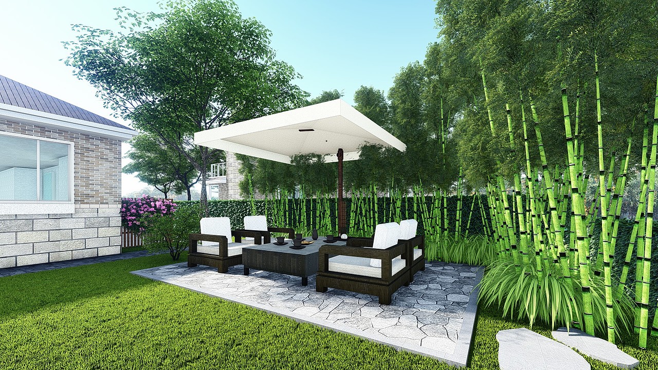 现代简约风格别墅景观设计