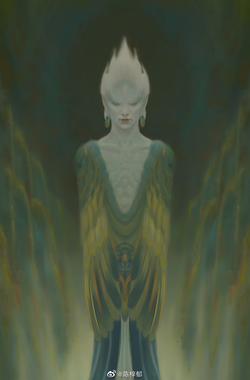 凤育九雏（图ZMTYxODk3NTA4） - 概念设定 - 站酷设计师czy0802原创素材 - 站酷ZCOOL