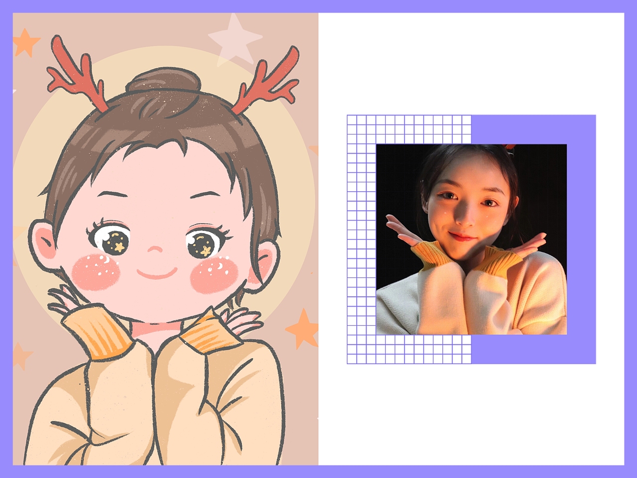 人物Q版头像练习（图ZMjU5NzE1NDgw） - 艺术插画 - 站酷设计师恢浕原创素材 - 站酷ZCOOL