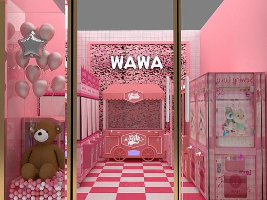 娃娃機(jī)店鋪設(shè)計(jì)9（個(gè)人主頁(yè)-ZMjcyNTczNDQ=） - 建筑/空間 - 站酷設(shè)計(jì)師berrylang原創(chuàng)素材 - 站酷ZCOOL