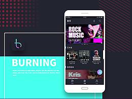 《burning》概念APP设计