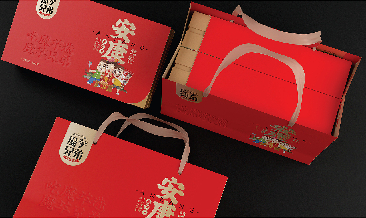 智多邦——魔芋兄弟品牌策略包装设计（图ZMTcxODEyODc2） - 包装 - 站酷设计师智多邦原创素材 - 站酷ZCOOL