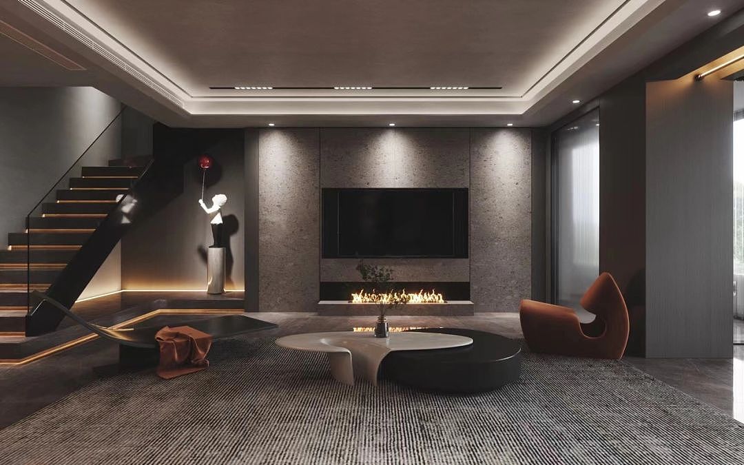 暗色系家装设计