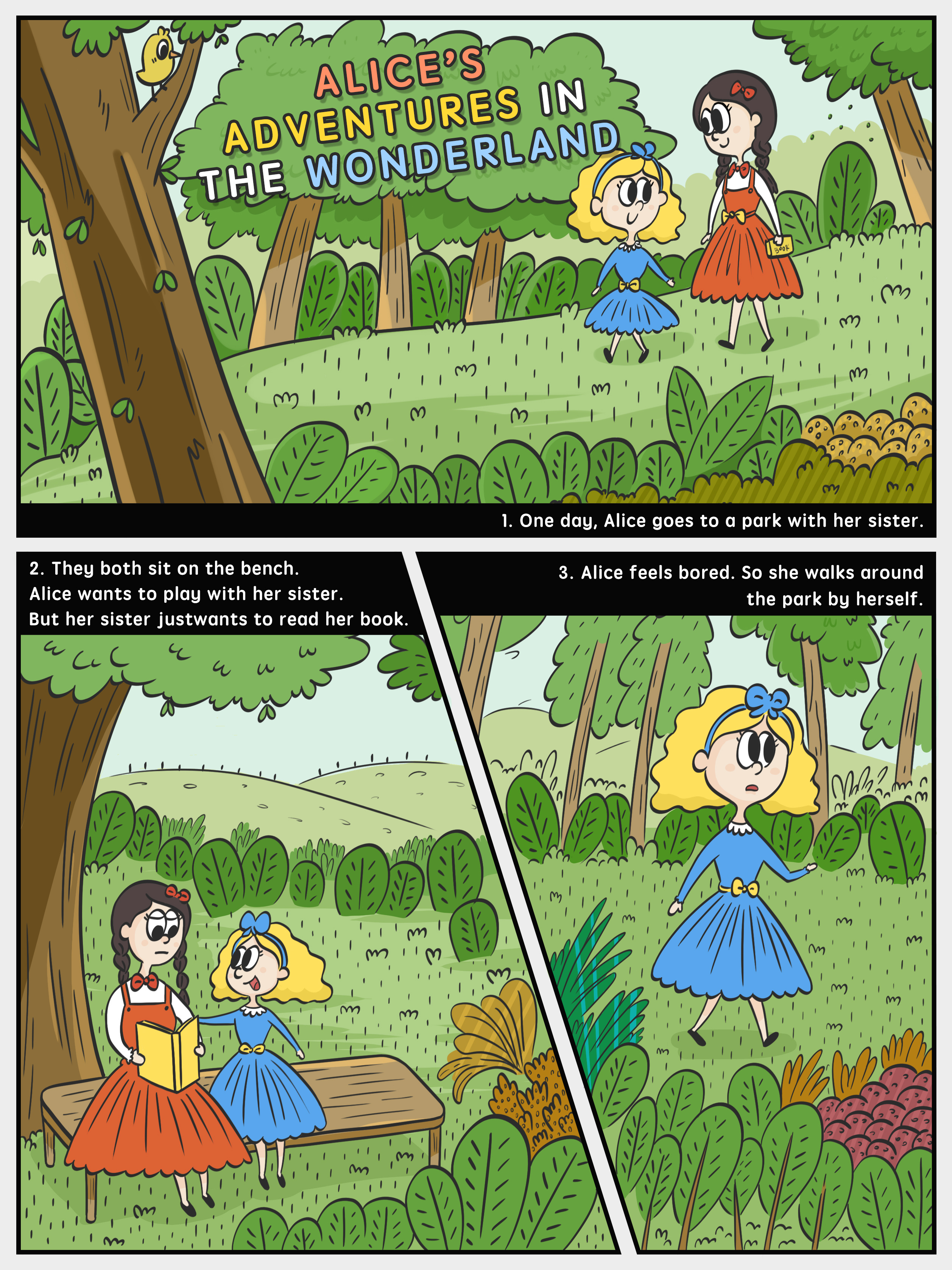 爱丽丝梦游仙境(短篇)