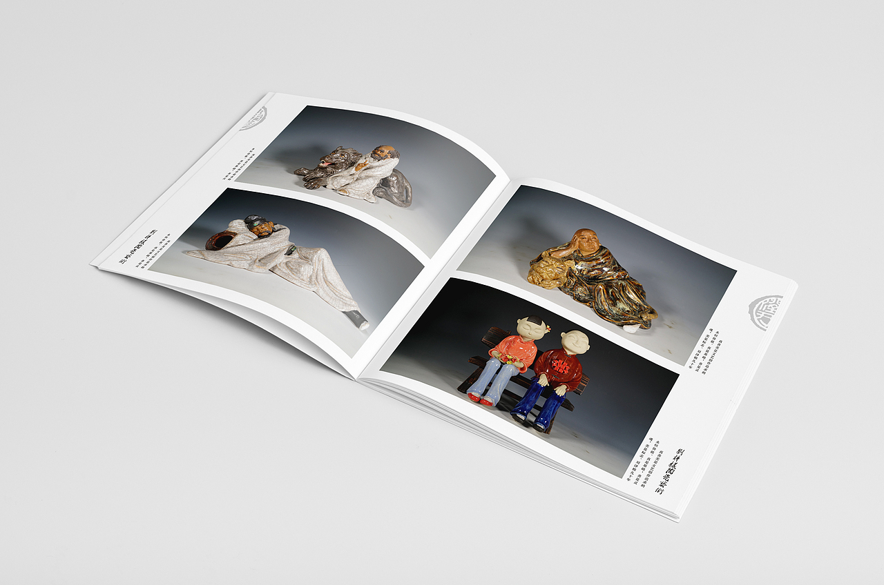 刘梓洋陶塑艺术-刘梓洋个人品牌形象册设计