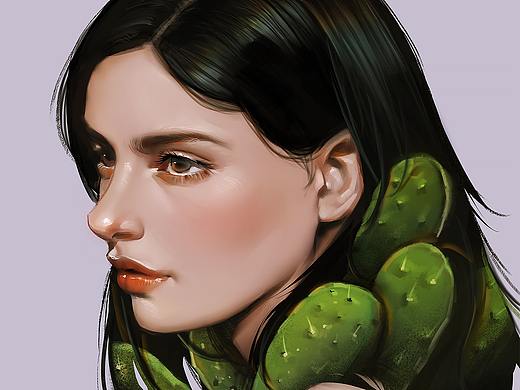 因为你真的很好看