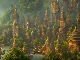 #站酷梦笔#森林城市