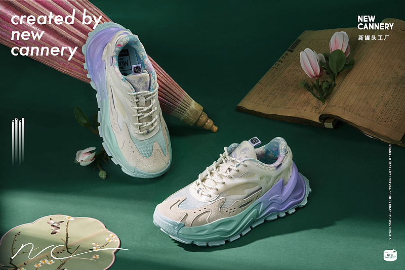 创意视觉『 安踏&迪士尼|花木兰联名系列 』✖ 新罐头