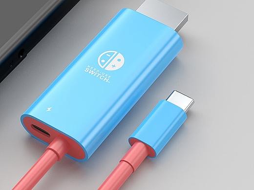 Switch充电线详情页
