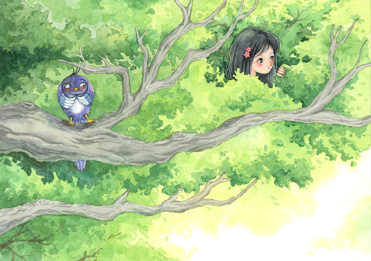 童话故事内插（图ZMjc5NDMzNDA4） - 绘本 - 站酷设计师QiQi的插画梦原创素材 - 站酷ZCOOL