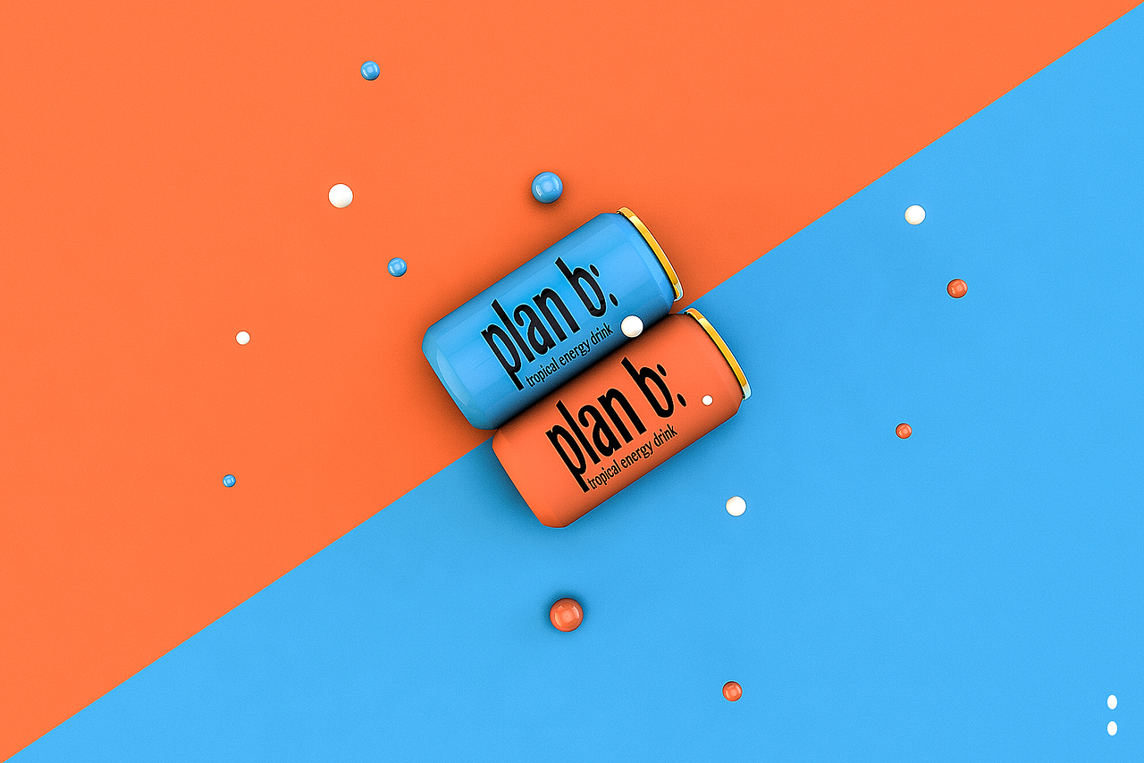 B计划饮料品牌包装设计